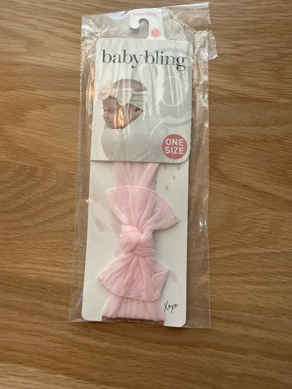baby bling Soft Pink Bow Headband for Kids